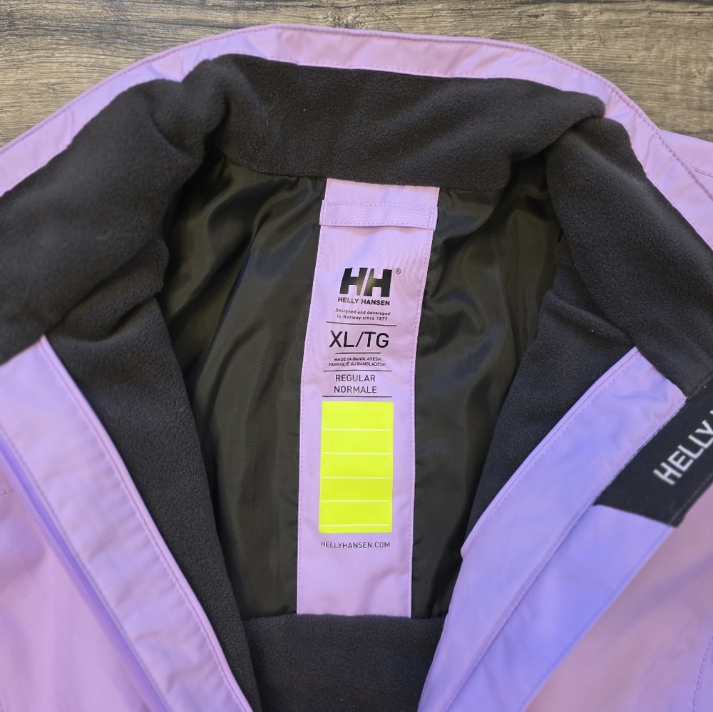 Helly Hansen Crew Midlayer Jacket Lavender NWT - image 5